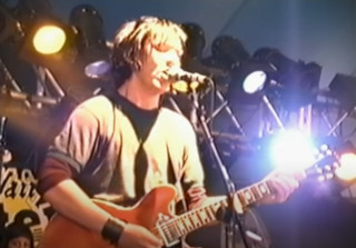 Elliott Smith with Quasi at the Reading Festival, England 1998-08-29